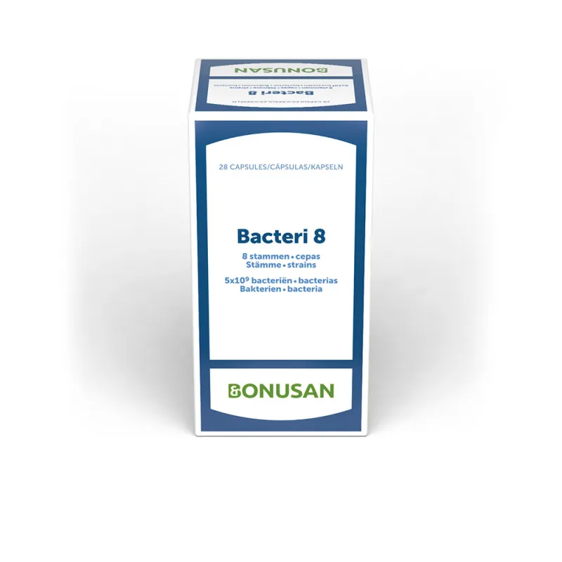 Bacteri 8 28 cápsulas, Bonusan