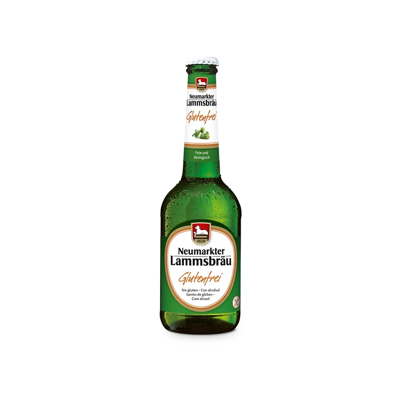 Glutenfreies Bier Lammsbräu 33cl BIO, Ekotrebol