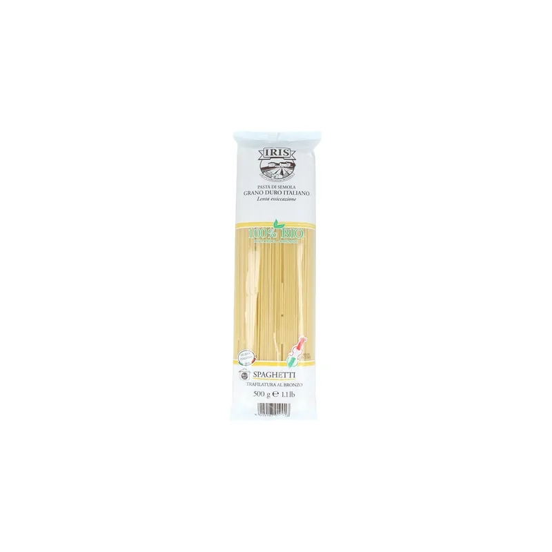 Espaguetis trigo BIO 500 g, Iris