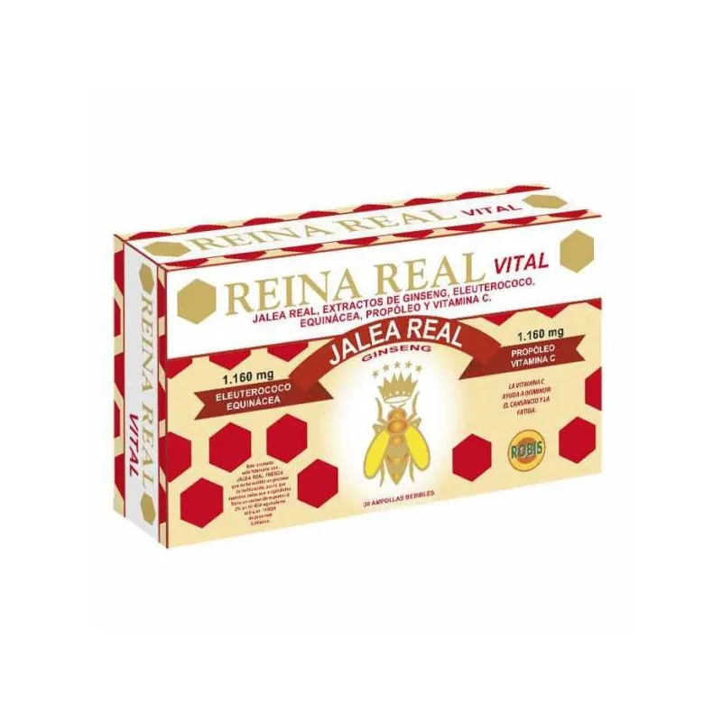 Reina real vital 30 ampollas, Robis