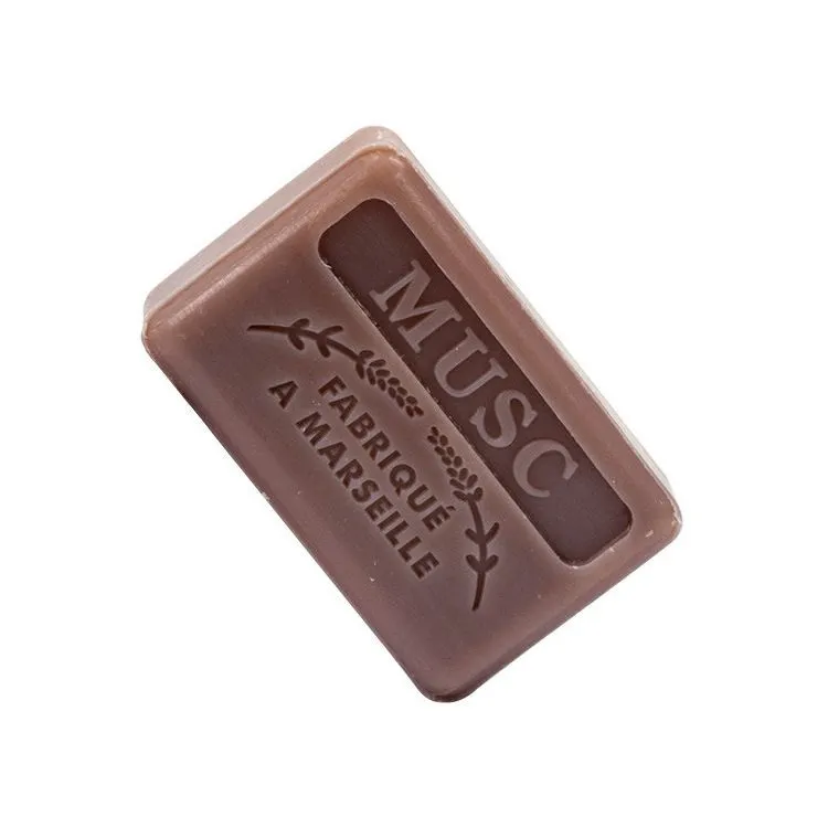 Savon de Marseille Musc - Musc 4 uds., La Savonnerie Marseillaise