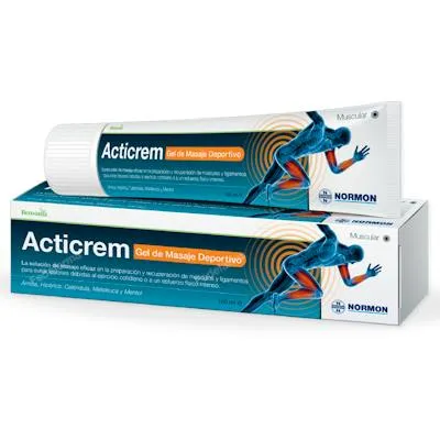 Acticrem gel masaje 100 ml, Normocare