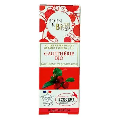 Gaulteria aceite esencial orgánico BIO 10 ml, Born To Bio