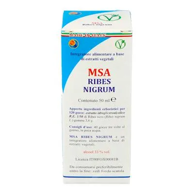 Msa ribes nigrum yemas grosellero negro 50 ml, Herboplanet