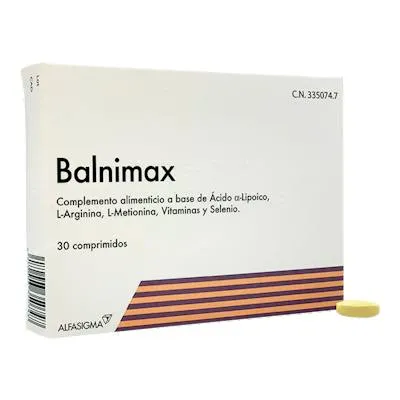 Balnimax 30 comprimidos, Balnimax