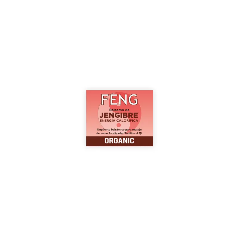 Bálsamo jengibre (caja roja) 50 ml, Feng
