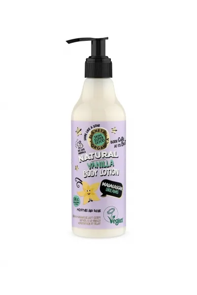 Loción corporal natural de vainilla «madagascar dreams» 250 ml, Skin Super Good