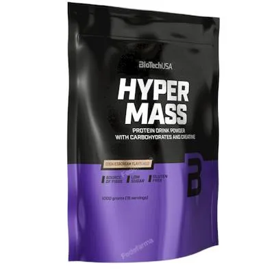 Hyper mass cookies & cream 1000 g, Biotechusa