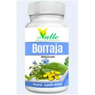 Aceite de borraja 120 perlas, El Valle