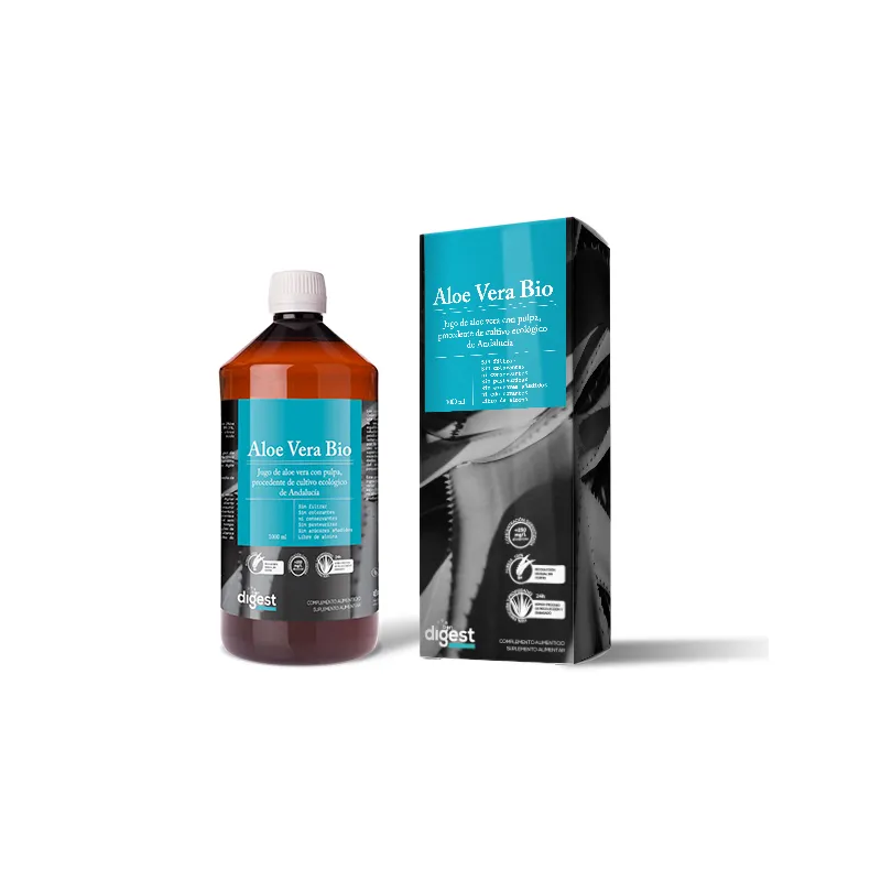 Jugo aloe vera con pulpa bondigest BIO 1 l, Herbora