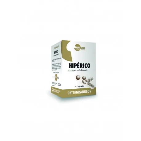 Hipérico De 400 mg 45 cápsulas, Waydiet