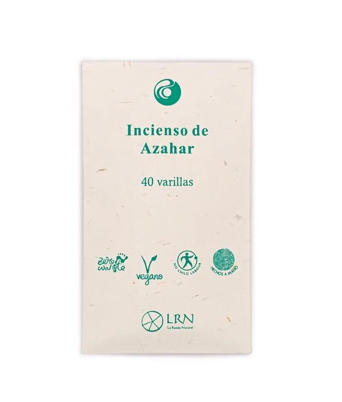 Incienso Mini de Azahar. 40 varillas, Auroshikha