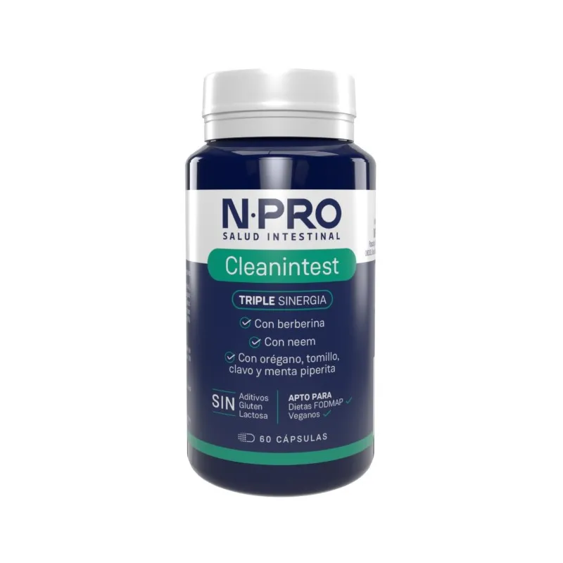 Cleanintest 60 cápsulas, Npro