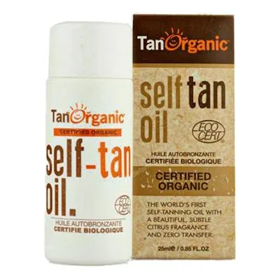 Aceite autobronceador hidratante transparente 25 ml, Tanorganic