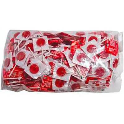 Piruletas redondas cereza bolsa BIO 200 uds., Alternativa 3