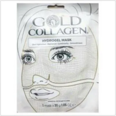 Hydrogel mask 1 uds., Gold Collagen