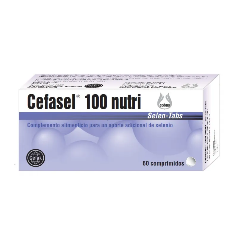 Cefasel 100nutri 60 comprimidos, Cefak