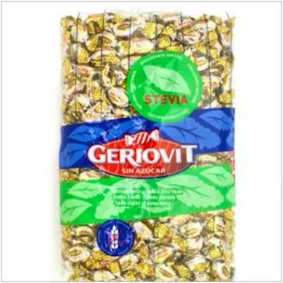 Caramel miel et citron mini sans sucre 1 kg, Geriovit