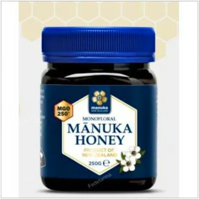Raw Manuka honey MGO 250+ monofloral 250 g, Manuka New Zealand
