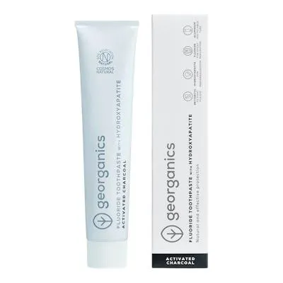 Dentífrico carbón activo 75 ml, Georganics