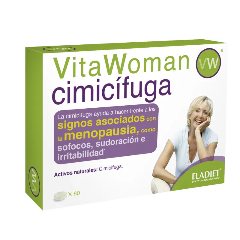 Vitawoman cimicifuga 60 tabletten, Eladiet
