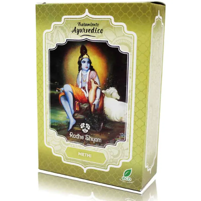 Tratamiento capilar ayurvedico methi BIO 100 g, Radhe Shyam