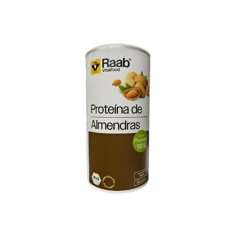 Proteína almendras vitalfood BIO 200 g, Raab