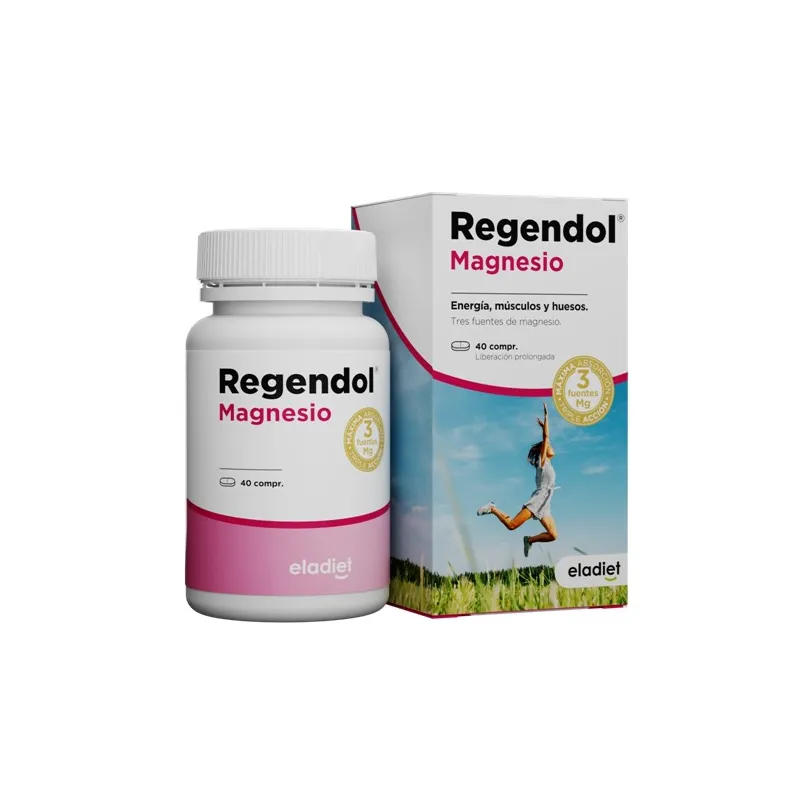 Regendol magnesio 40 comprimidos, Eladiet