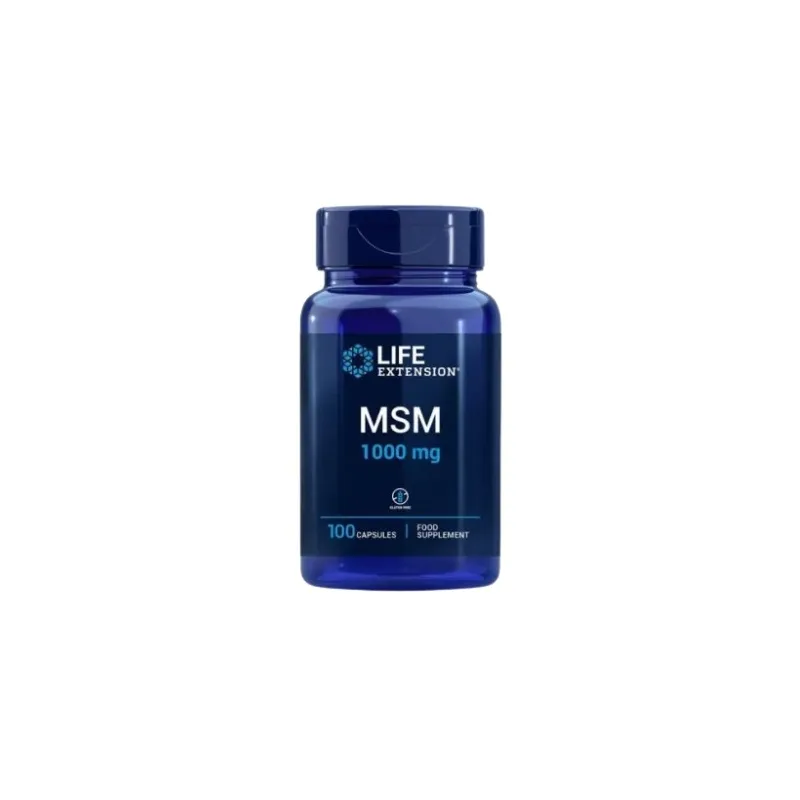Msm 1000 mg s/g 100 cápsulas, Life Extension