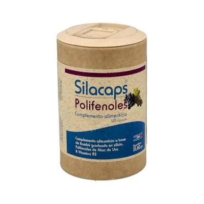 Silacaps polifenoles vascular 120 cápsulas, Labo Sante Silice