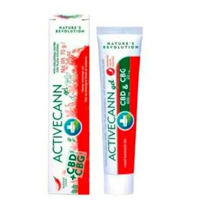 Activecann cbd+cbg gel efecto calor 75 ml, Annabis