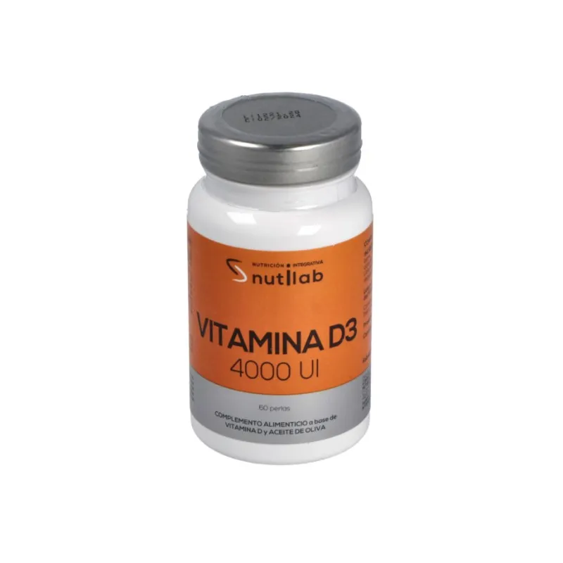 Vitamina D3 4000 UI 60 perle, Nutilab