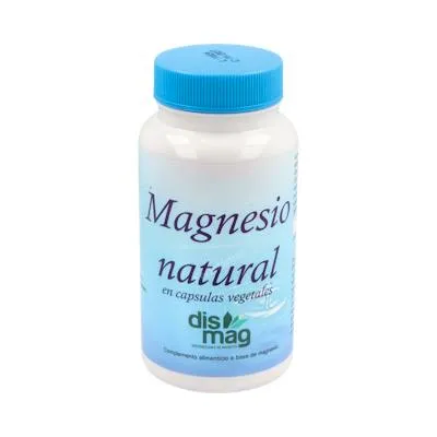 Magnesio natural 60 cápsulas vegetales, Dismag