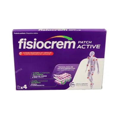 Fisiocream parche active 4 uds., Fisiocrem
