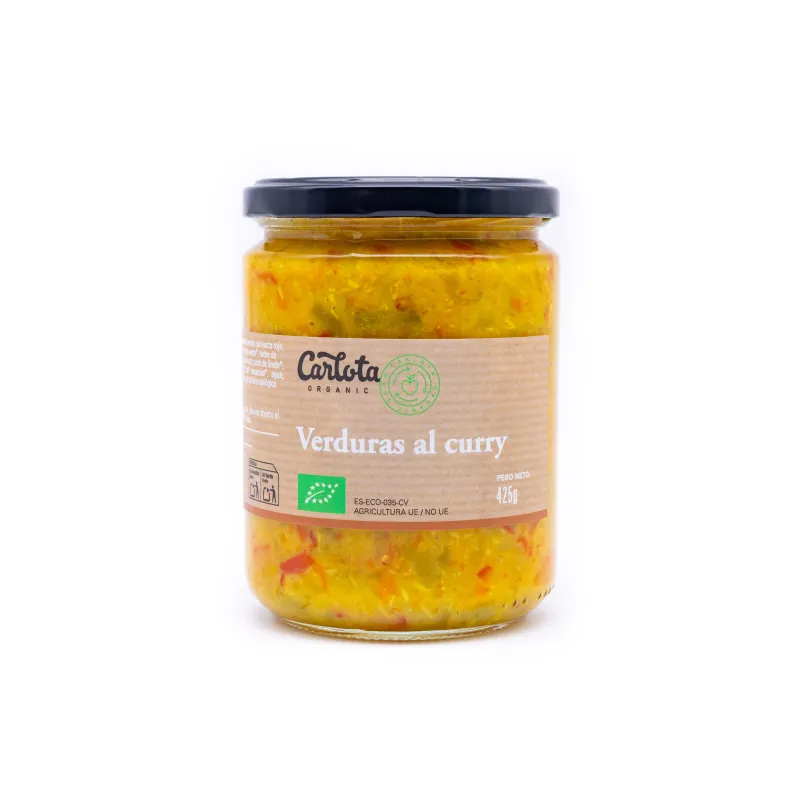 Verduras al curry 425 g, Carlota Organic