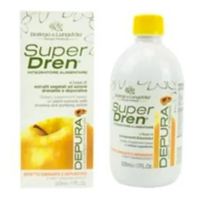 Super dren depura papaya 500 ml, Bottega Di Lungavita