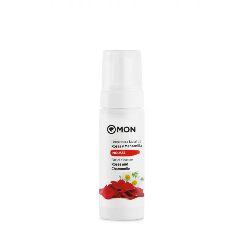Mousse limpiadora rosas y manzanilla 150 ml, Mon