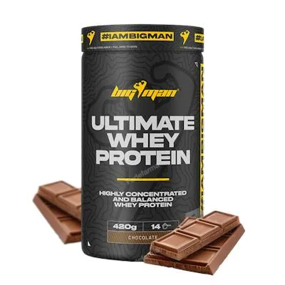 Ultimate whey chocolate 420 g, Bigman