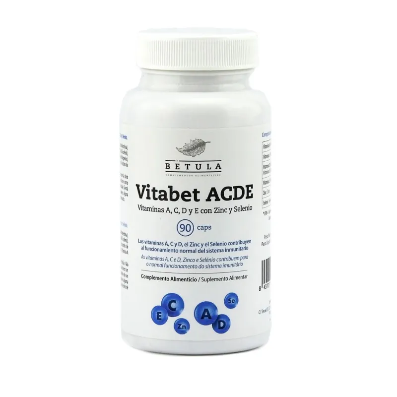 Vitabet acde 90 cápsulas, Betula