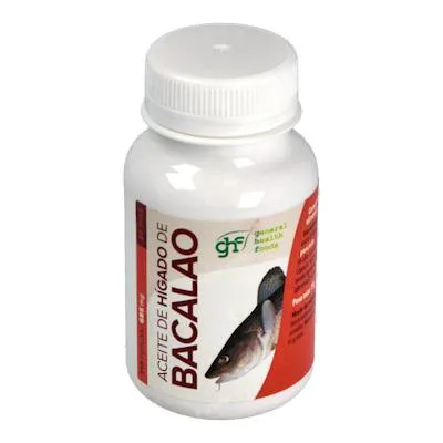 Aceite de hígado de bacalao 685 mg perlas 110 uds., Ghf