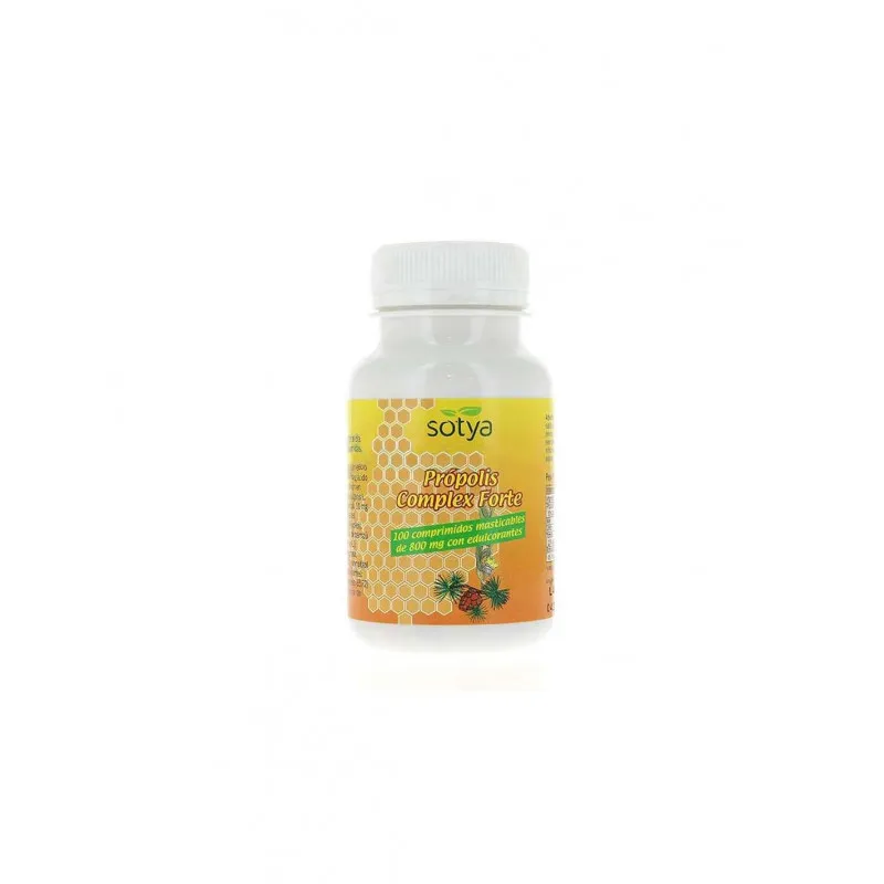 Própolis forte 800 mg masticables 100 comprimidos, Sotya