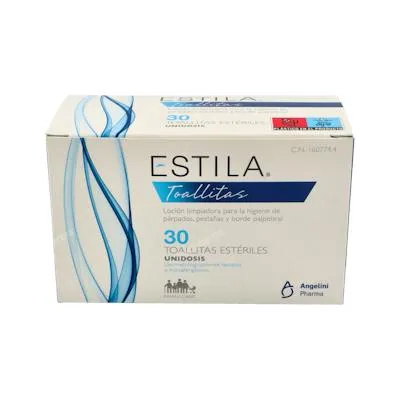 Hig parpados/pestañas/palpebral 30toallitas, Estila