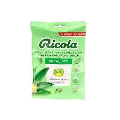 Beutel-Bonbons zuckerfrei Eucalyptus 70 g, Ricola