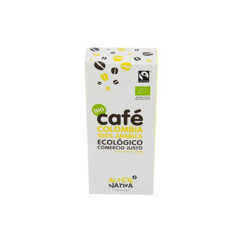 Café colombia molido BIO 250 g, Alternativa 3