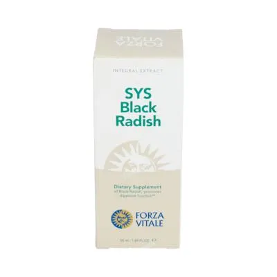 Sys. rafano nero (rabano negro) 50 ml, Forza Vitale