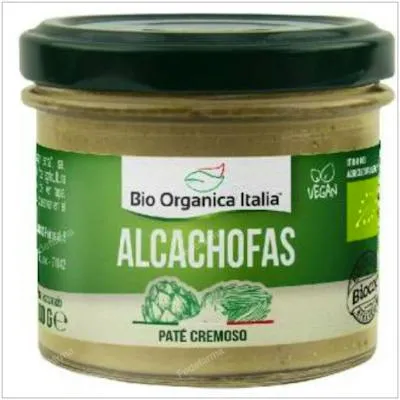 Pate de alcachofas BIO 100 g, Bio Organica Italia