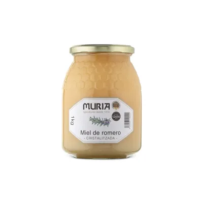Tarro de Miel Romero cruda 1 kg, Muria