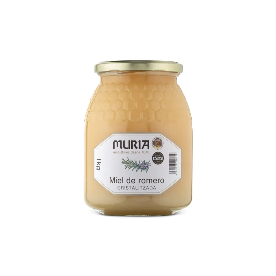 Tarro de Miel Romero cruda 1 kg, Muria