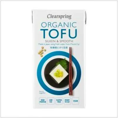 Tofu sedoso japones 300 g, Clearspring