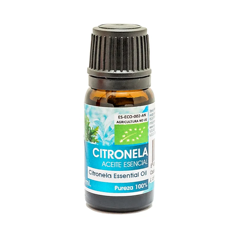 Aceite esencial de citronela natura premium BIO 10 ml, Oro Los Andes